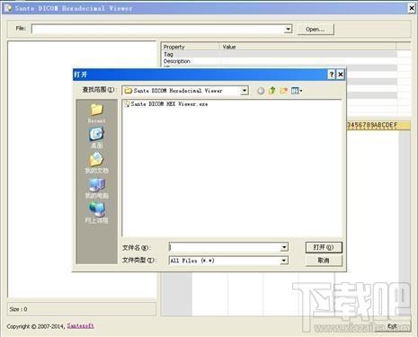 Sante DICOM Hexadecimal Viewer,Sante DICOM Hexadecimal Viewer下载,Sante DICOM Hexa
