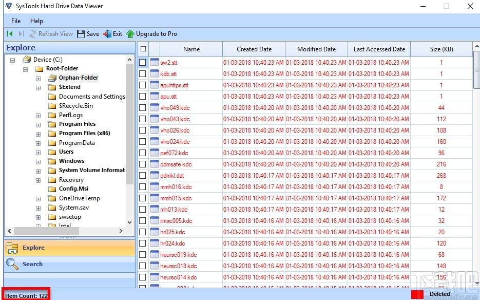 SysTools Hard Drive Data Viewer下载,硬盘文件查看器,文件浏览,文件管理